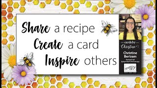 Share a Recipe Create a Card amp Inspire Others with Cards by Christine [upl. by Semadar]