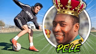 Los MEJORES TRUCOS que INVENTÓ PELÉ 👑🇧🇷 Aprende los Regates y Jugadas que hizo el quotRey del fútbolquot [upl. by Erreipnaej813]