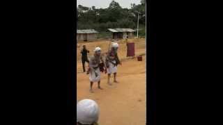 Womens Bwiti Full Initiation Ceremony in Gabon Africa February 2013 [upl. by Aileduab]