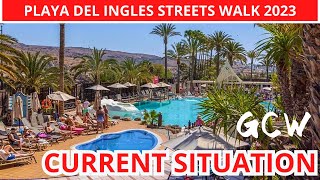 Gran Canaria PLAYA DEL INGLES August 2023 🔴 Abora Continental Hotel to Irish Centre [upl. by Enrobso]