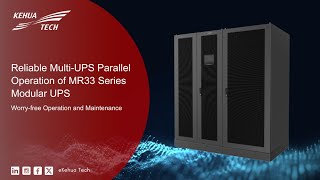 Reliable MultiUPS Parallel Operation of MR33 Modular UPS  Worryfree Operation and Maintenance [upl. by Eniala]