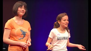 Kids against plastic  Amy amp Ella Meek  TEDxExeter [upl. by Kendricks471]