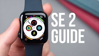 Apple Watch SE 2 Ultimate Guide  Hidden Features and Top Tips 2022 [upl. by Nigam204]