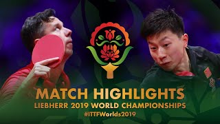 Ma Long vs Vladimir Samsonov  2019 World Championships Highlights R32 [upl. by Marve]