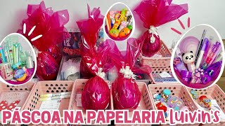 Pedidos com OVOS DE PÁSCOA DE PAPELARIA [upl. by Airetnuhs]