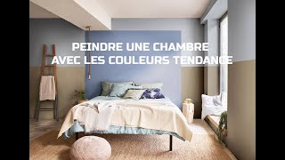 Peindre une chambre avec les couleurs tendance [upl. by Vokaay53]