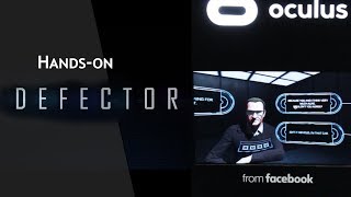 E3 2018 Demoing Oculuss Defector at Facebook Gaming [upl. by Tillion]