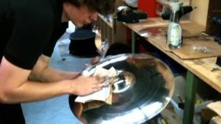 How to polish your cymbals to highgloss [upl. by Notgnimer]