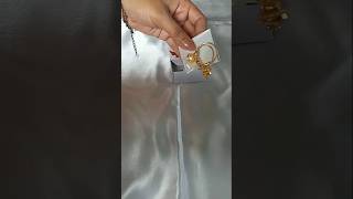 Gold earring design gold earings unboxing unboxingvideo haul haulvideo blogqueen viralvideo [upl. by Brownley]