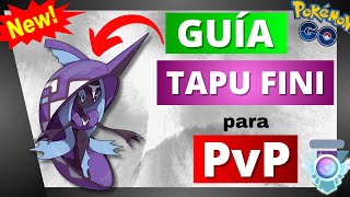 🚨¡Es TOP 3🤯 Los MEJORES ATAQUES de TAPU FINI en Pokémon GO🔥 [upl. by Malone]