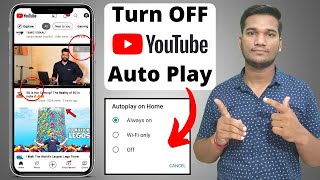 Turn off auto play video on youtube home page  Turn off autoplay thumbnail preview youtube [upl. by Gujral]