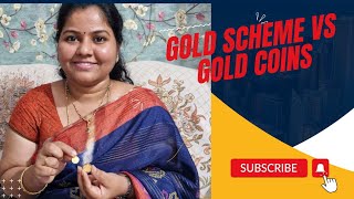 Gold schemes  gold coins which is beneficial 🤔🤔  cmr lalitha gold scheme details [upl. by Shivers]