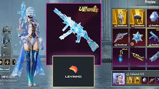 🔴 Levinho MAXING UMP GLACIER PUBG MOBILE 🔴 [upl. by Ellerrad]