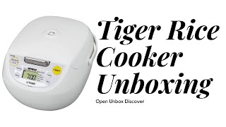 Tiger Rice Cooker Unboxing [upl. by Reinold]