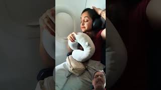 Flight ka maja😁ytshorts comedy funnyvideo funny viralshorts fun meghachaubevlogs trending [upl. by Bushweller]