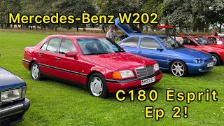 Mercedes Benz W202 C180 Esprit a diary Ep2 exhaust woes continued… [upl. by Henrik]