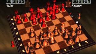 Classic Game  Fischer Vs Kasparov  Chessmasters 2 [upl. by Forkey]