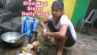 Diya Nag Sister Daily Vlog Bangla vlog [upl. by Bradway]