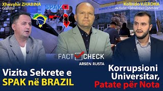 Vizita sekrete e SPAK në Brazil Korrupsioni universitar patate për nota [upl. by Meldon]