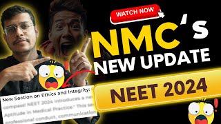 NEET 2024 Important CHANGES AND UPDATES  Latest NTA Notification  Fact Check  Dr Anand Mani [upl. by Dielle]