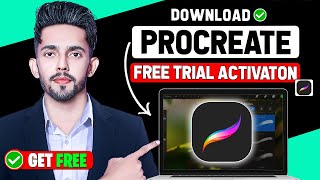 How To Download Procreate Trial For Free 2024 New Method [upl. by Oberon]