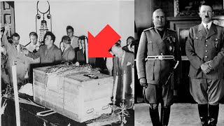 Opening The Coffin Of Benito Mussolini  The Dictator Of Italy [upl. by Varien248]