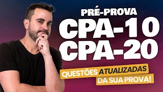 PROVAS 2024 Préprova CPA10 e CPA20 Ep 75 📖  ANBIMA [upl. by Kissner56]