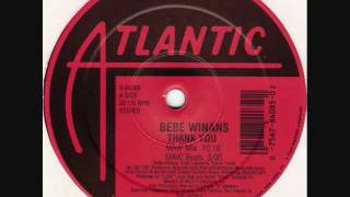 Gospel BeBe Winans  Thank You 1997 Rare MAW 12quot Inch Remix [upl. by Akinek]