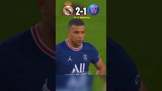 Real Madrid 🇪🇸 VS PSG 🇫🇷 UCL 2022 Mbappe Offside Benzema Aura [upl. by Marilou173]