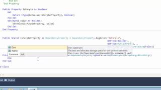 WPF Tutorial 21  Dependency Properties [upl. by Larimor]