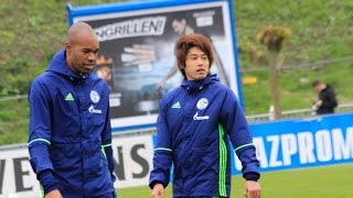 FC Schalke 04 Training 4 May 2017 [upl. by Gavan856]