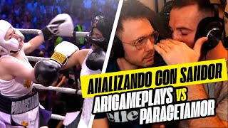 ANALIZANDO A ARIGAMEPLAYS VS PARACETAMOR CON SANDOR MARTIN  BOXEADOR PROFESIONAL  Reven [upl. by Rehtaeh]