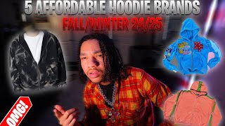 5 AFFORDABLE HOODIE BRANDS YOU NEED TO KNOW FOR FALLWINTER [upl. by Sucramel]