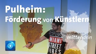 Pulheim Förderung von Künstlern mit Beeinträchtigung  tagesthemen mittendrin [upl. by Acinna690]