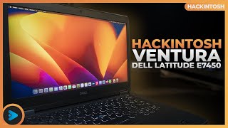 HACKINTOSH VENTURA  Dell Latitude e7450 [upl. by Iorio]