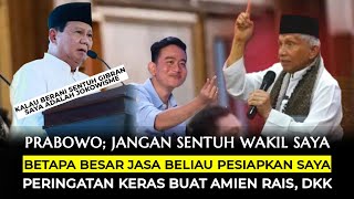 Prabowo Jangan Sentuh Wakil Saya Saya Adalah Jokowisme Peringatan Keras Buat Amien Rais DKK [upl. by Elena]