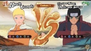 Naruto vs hashirama en superdificil naruto [upl. by Kuhlman824]