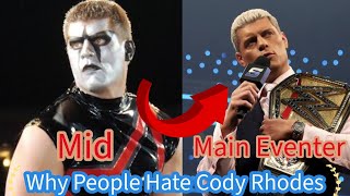 Why People Hate Cody Rhodes😢💔3 ways which will make him famous in india😄👍 [upl. by Suckram351]