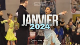 VLOG  Melun et Neuilly s Seine  Danaé Dancesport 14 et 280124 [upl. by Oconnor243]