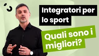 Quali sono i migliori integratori per lo sport  Filippo Ongaro [upl. by Debbra]