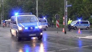 Polizei Großeinsatz FC Carl Zeiss Jena vs FC Rot Weiß Erfurt quotThüringenderbyquot [upl. by Johanan]