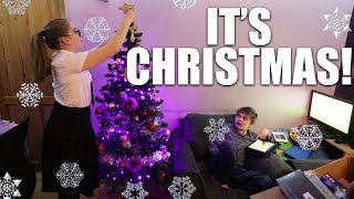 Christmas Decorations amp Advent Calendars  Vlogmas 2017 Day 1 [upl. by Calvano421]