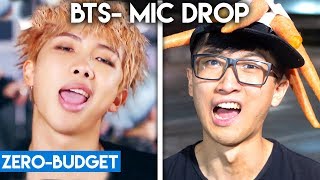 KPOP WITH ZERO BUDGET BTS MIC DROP [upl. by Chrissie116]