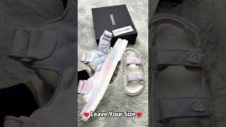 2024 Christmas Gift Real VS Fake Chanel Womens Dad Sandals unboxing [upl. by Marjana]