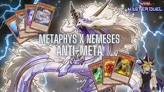 Metaphys x Nemeses finally viable Banish banish banish Fun antimeta deck YuGiOh Master Duel [upl. by Sorcim79]