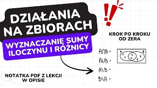 Działania na zbiorach [upl. by Arema136]