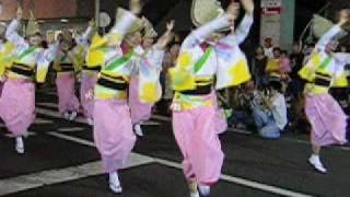 Yamato Awa Odori 2005 Chidoriren 大和阿波おどり ちどり連 [upl. by Renault]