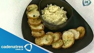 Receta para preparar pate de pollo con albahaca y nuez de la india Recetas fáciles [upl. by Gonnella943]