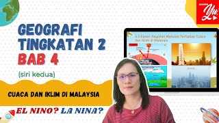 GEOGRAFI TINGKATAN 2 BAB 4 CUACA DAN IKLIM  43  44 [upl. by Sabanrab120]