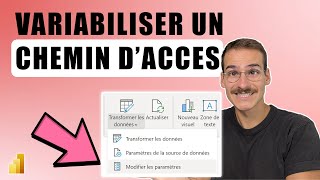 Power Query Tuto  Comment variabiliser laccès aux données [upl. by Aznaed]